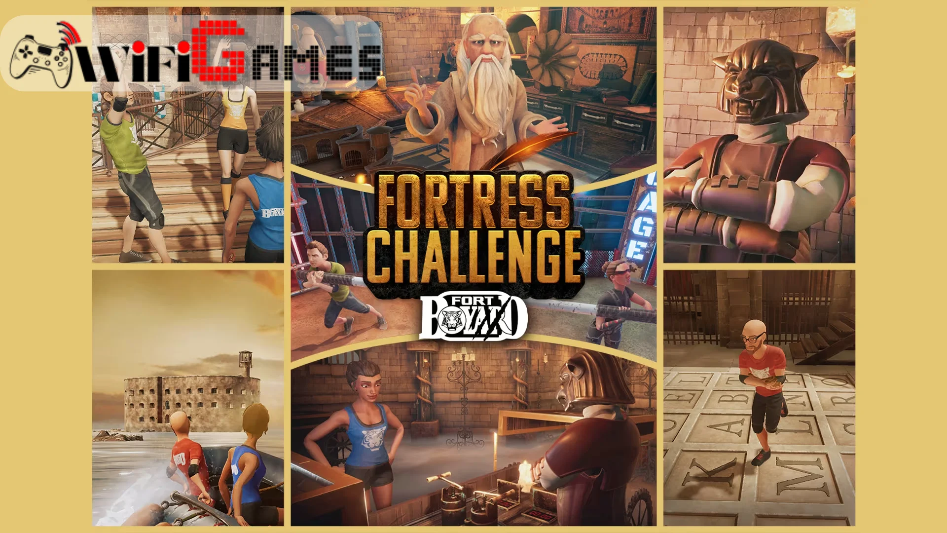 FORTRESS CHALLENGE FORT BOYARD