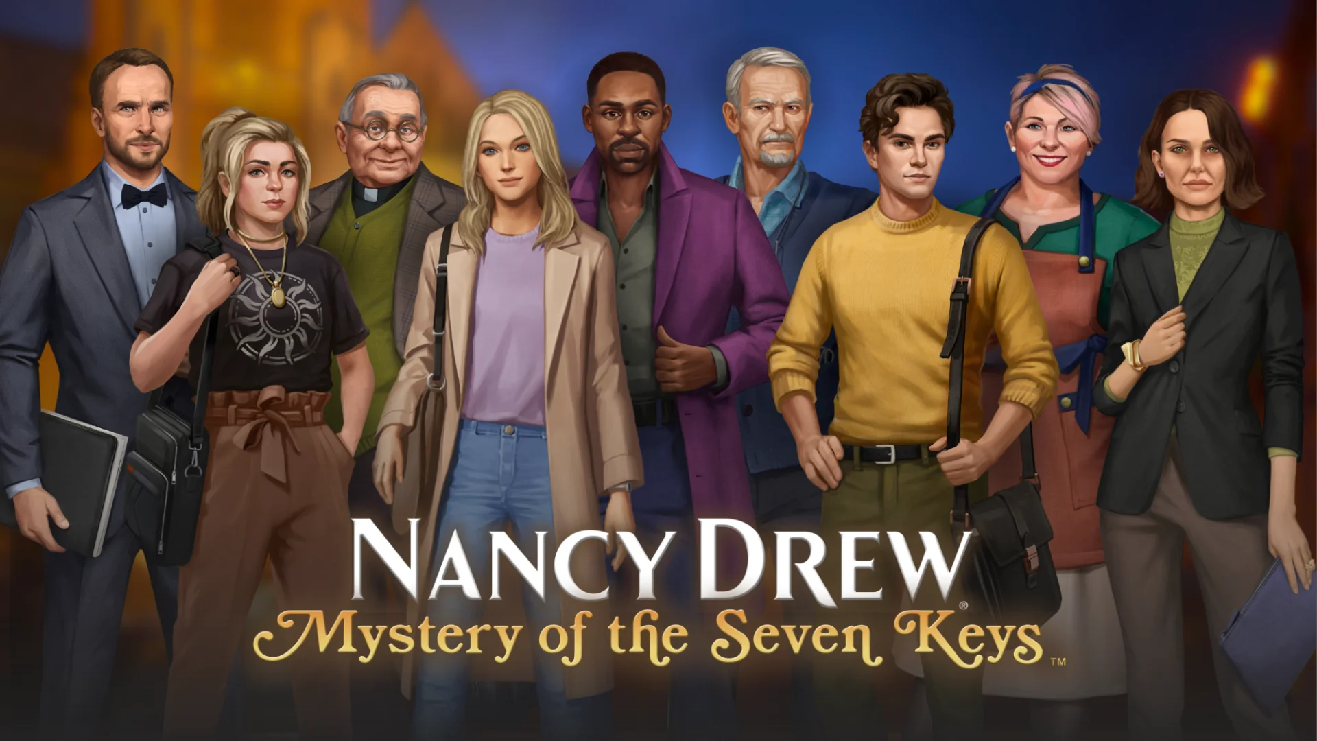 NANCY DREW MYSTERY OF THE SEVEN KEYS