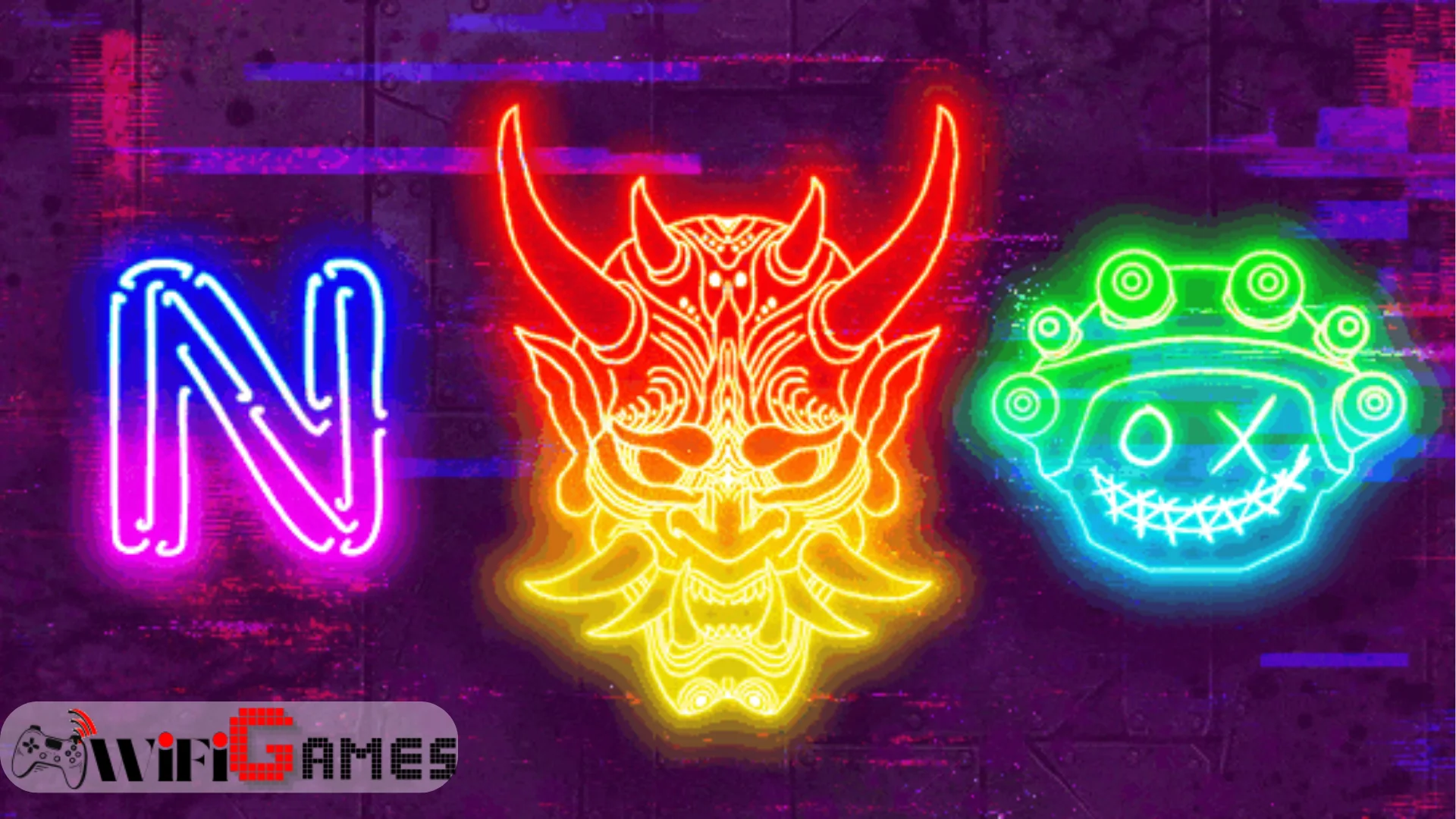 Neon Phonk Robots