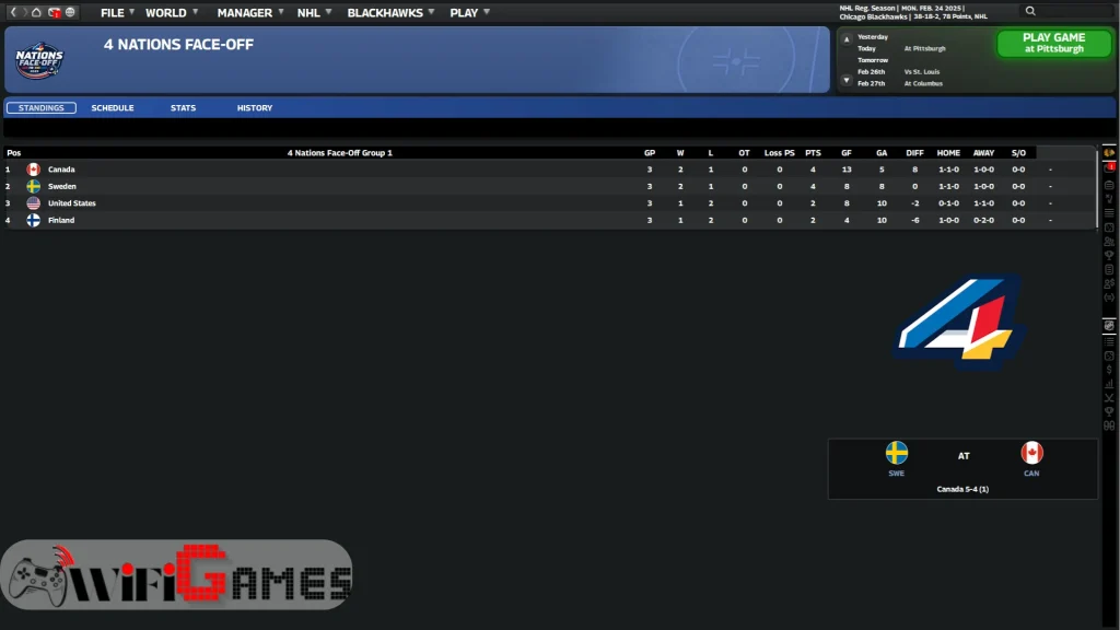 Franchise Hockey Manager 11 تحميل
