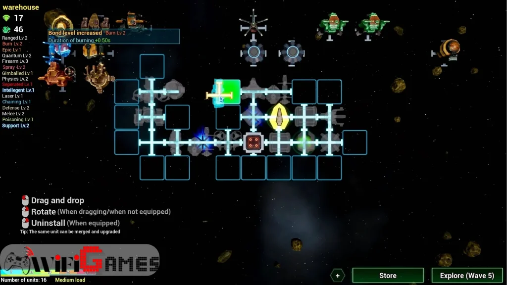Space Will Core Storm تحميل