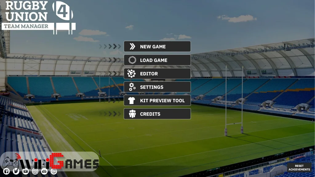 Rugby Union Team Manager 4 تحميل