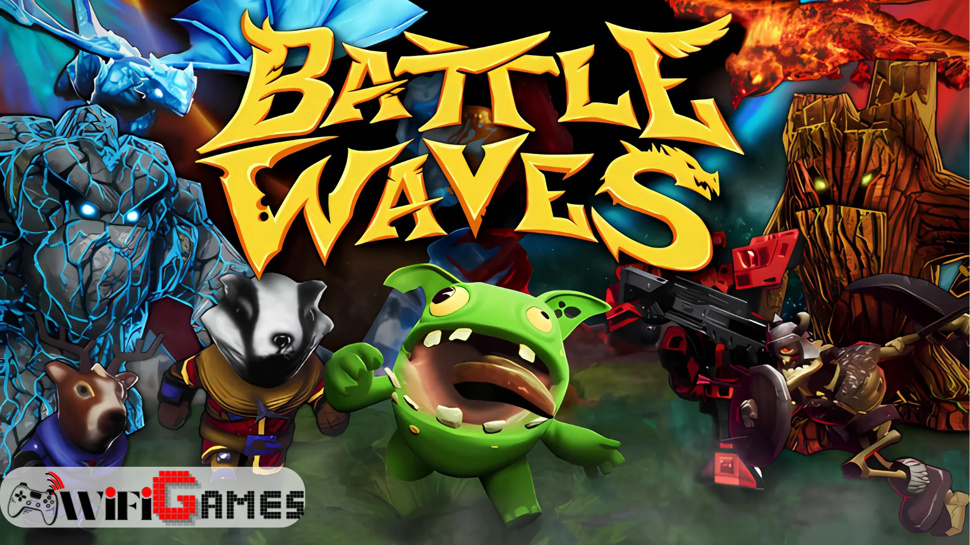 Battle Waves Card Tactics
