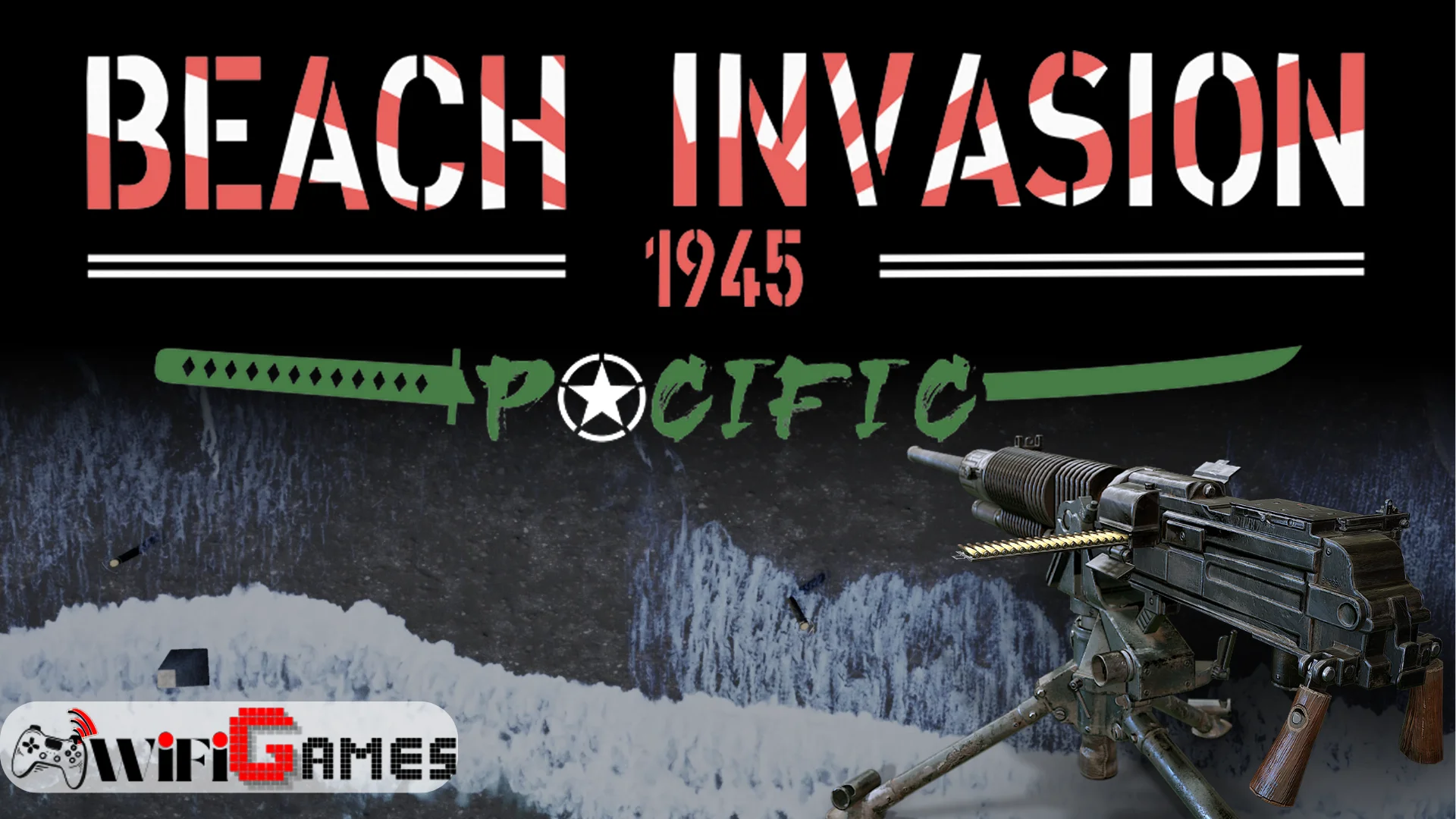 Beach Invasion 1945 Pacific