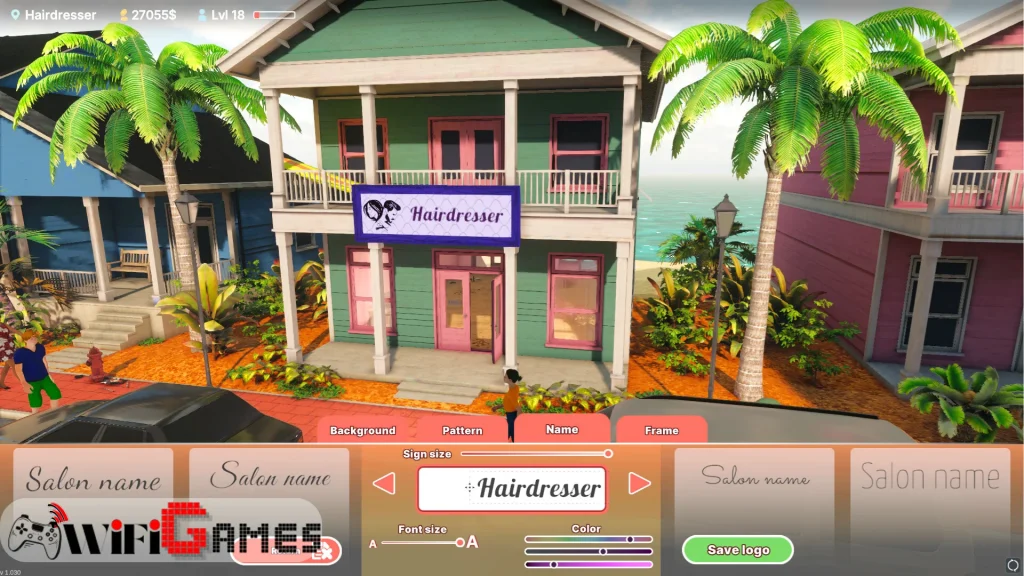 Hairdresser Simulator Long Hair تحميل مجاني