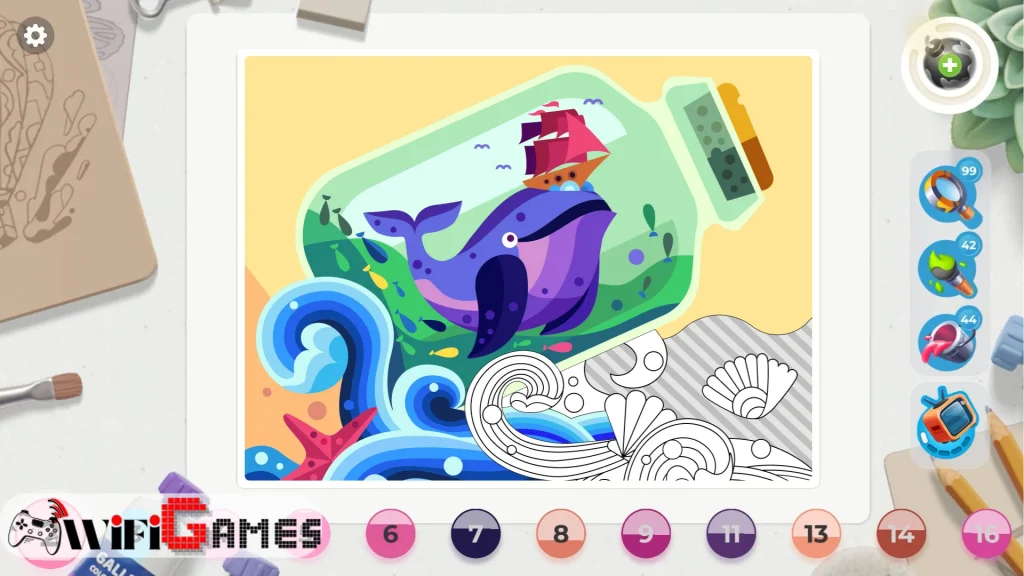 Gallery Coloring book And decor Torrent