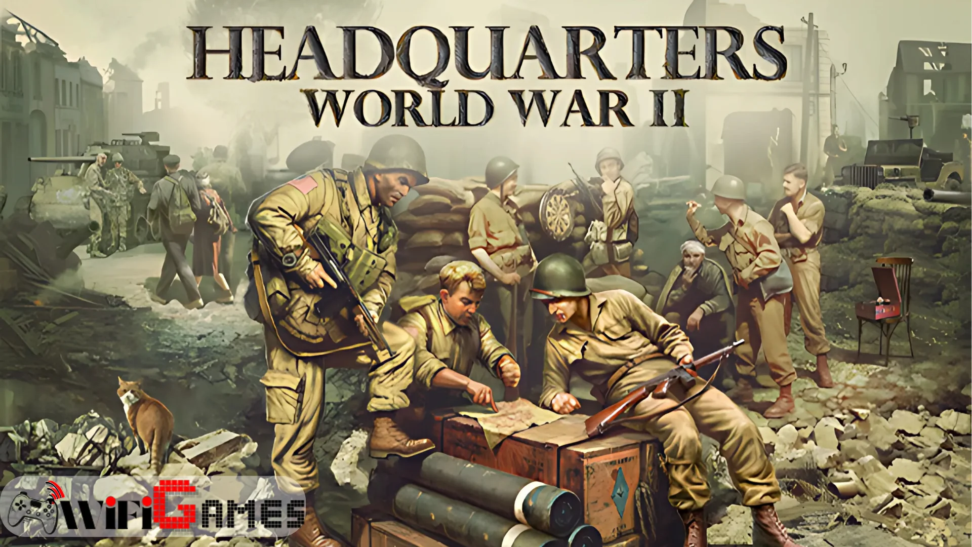 Headquarters World War II Ardennes