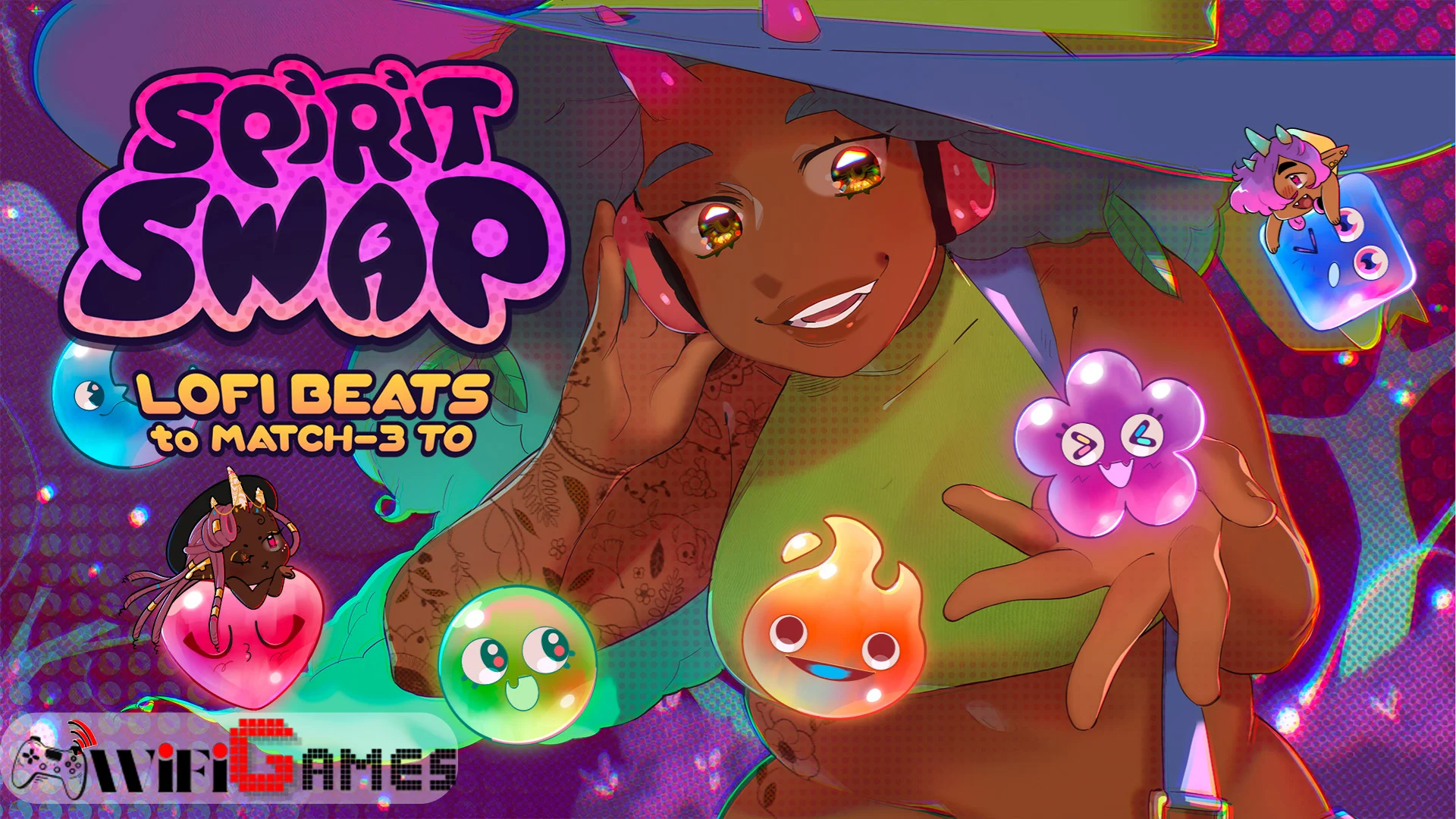 Spirit Swap Lofi Beats to Match-3 To