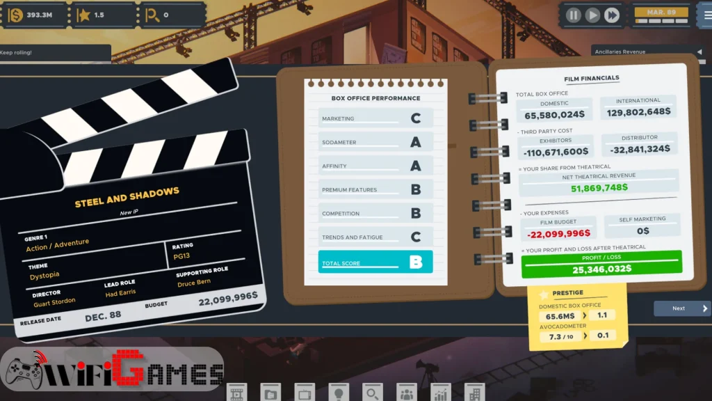 The Executive Movie Industry Tycoon تحميل