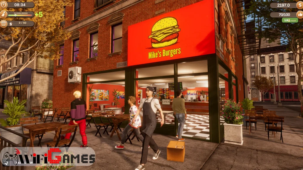 Corner Kitchen Fast Food Simulator تحميل
