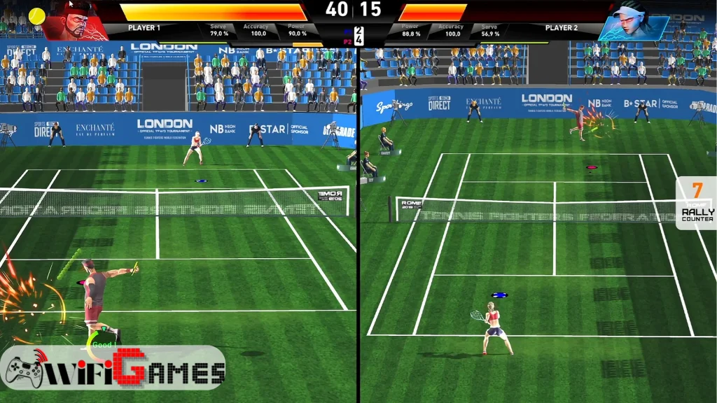 Tennis Fighters تحميل مجاني