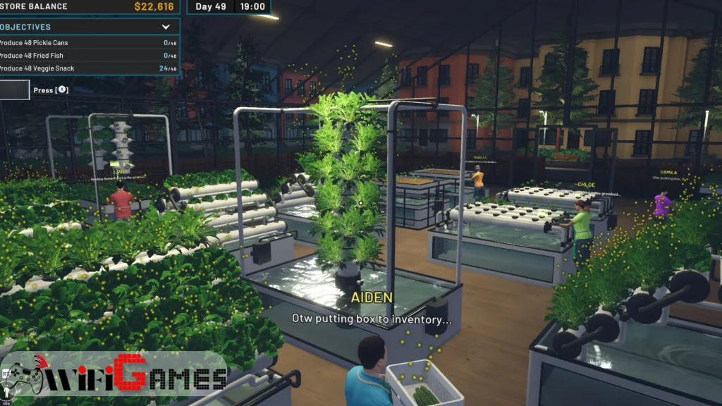 Hydroponics Farm And Store Simulator تحميل