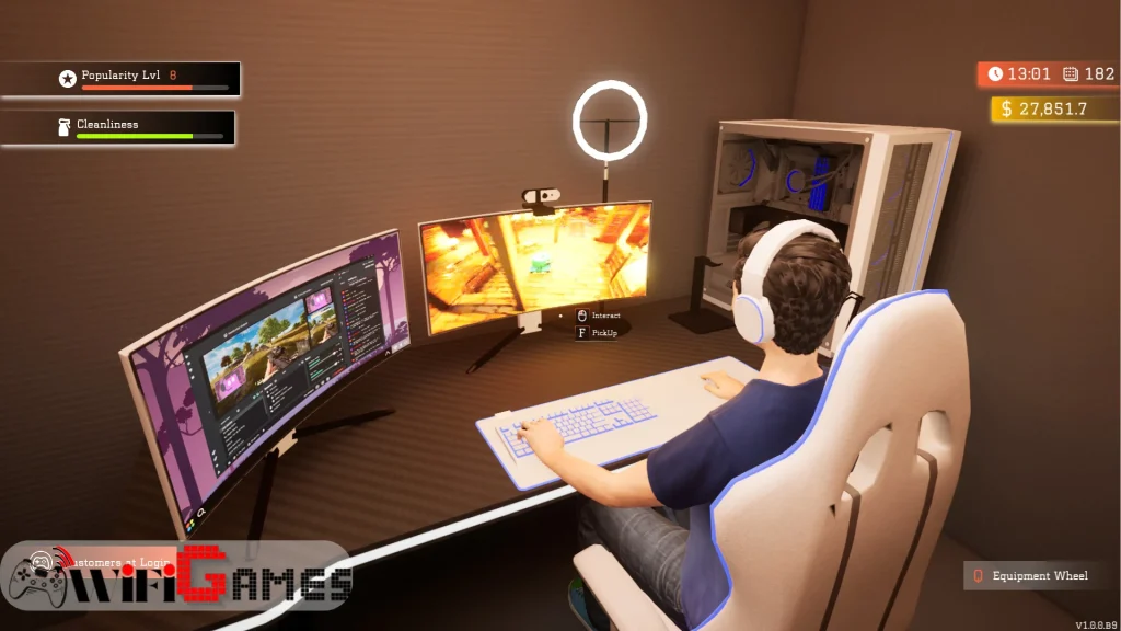 Gaming Cafe Simulator تحميل مجاني